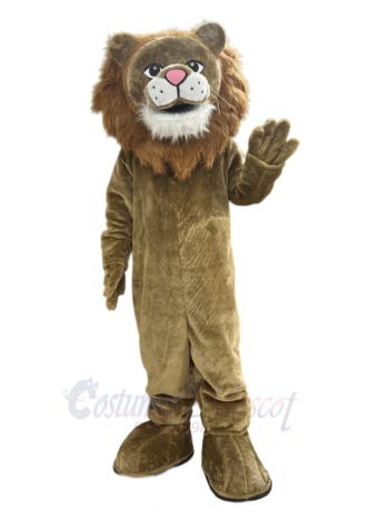 Friendly Lion Mascot Costume Animal