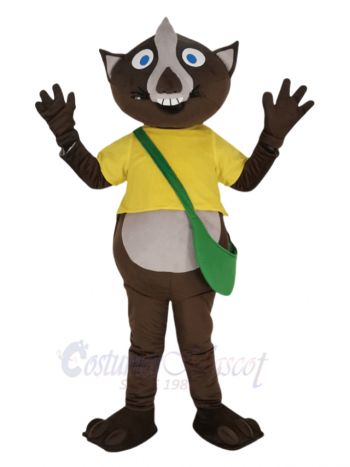 Cute Wombat Mascot Costume Animal