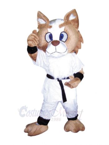 Boxing Dog Adult Mascot Costume