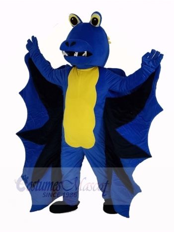 Funny Blue Dragon Mascot Costume Animal