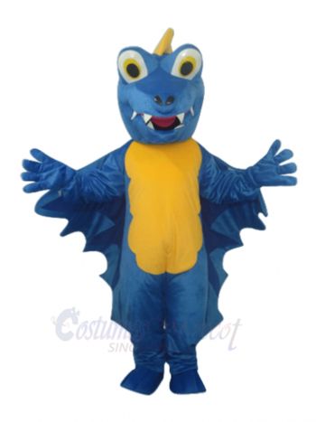 Funny Blue Dragon Mascot Costumes