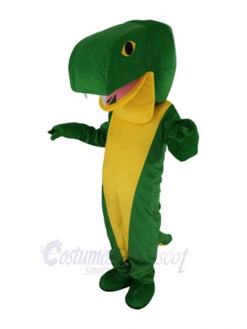 Green Snake Mascot Costume Animal