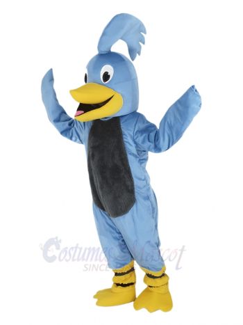 Happy Roadrunner Bird Mascot Costume Animal