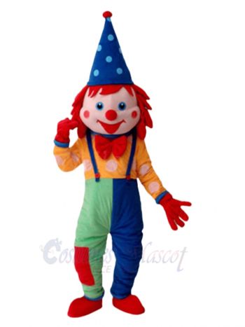 Clown Adult Mascot Funny Costume