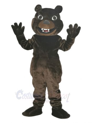 Funny Brown Bear Mascot Costume Animal