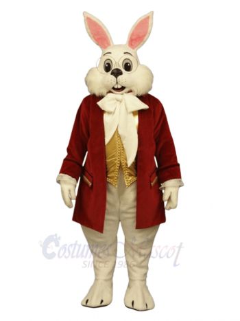 Red Rabbit Easter Bunny Mascot Costume