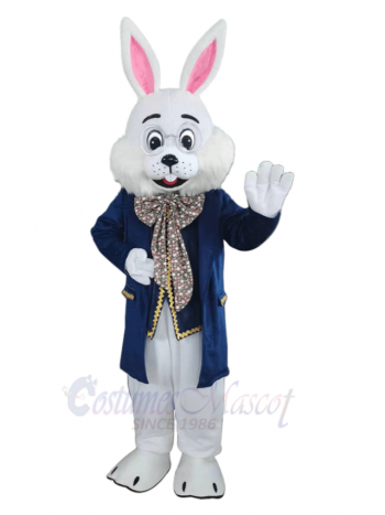 Friendly Bunny Rabbit Mascot Costume Animal