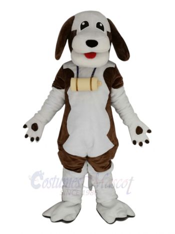 Friendly Dog Mascot Costume Animal