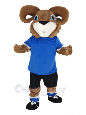 Cute Ram Mascot Costume Animal