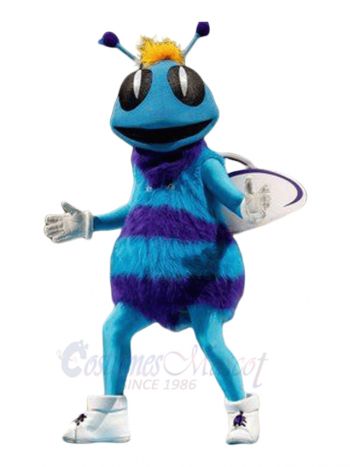 Blue Hornet Bee Mascot Costumes