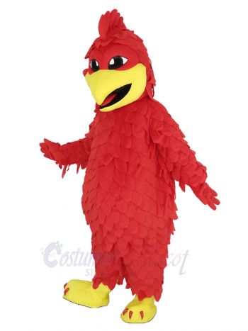 Red Chicken Rooster Mascot Costume Animal