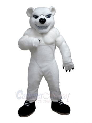 Power Polar Bear Mascot Costumes