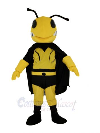 Cool Hero Bee Mascot Costume Insect