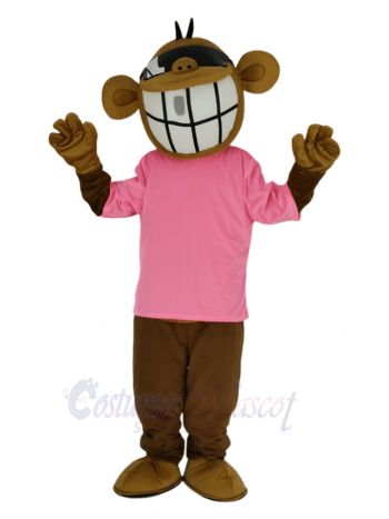 Happy Monkey Mascot Costume Animal