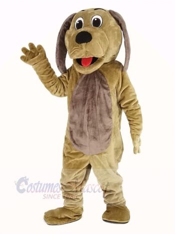 Dog with Brown Belly Mascot Costume Animal