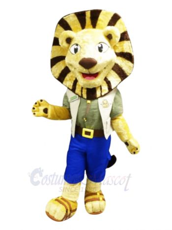 Folly Lion Mascot Costume