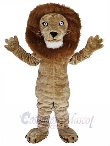 Power Muscles Lion Mascot Costume Animal