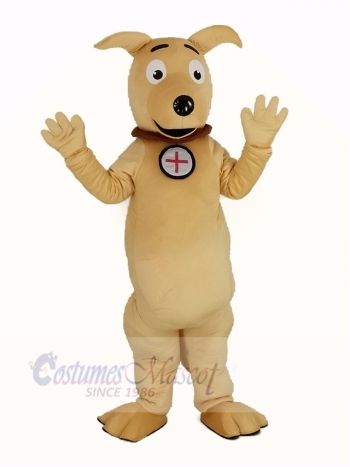 Light Brown Dog Mascot Costume Animal