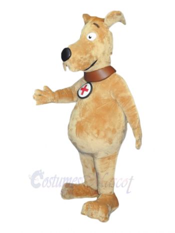 Cute Gold Dog Mascot Costumes