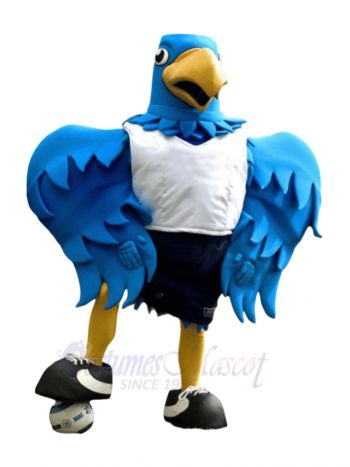 Big Blue Bird Mascot Costume