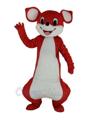 Cute Red Kangaroo Mascot Costume Animal