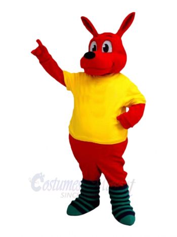 Cute Red Kangaroo Mascot Costumes