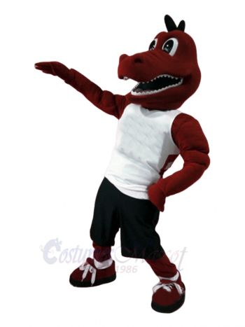 Sport Red Dragon Mascot Costumes