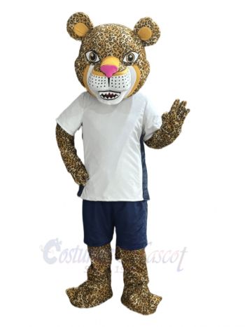 Female Jaguar Mascot Costume Animal