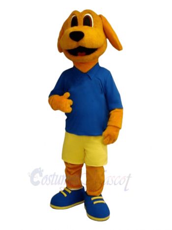 Cute Golden Dog Mascot Costumes