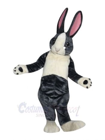 Pink Ears Rabbit Easter Bunny Mascot Costume