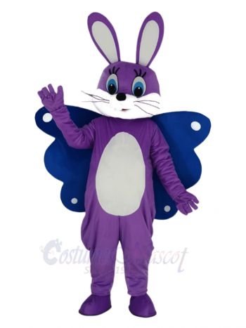 Butterfly  Easter Bunny Rabbit Mascot Costume Animal