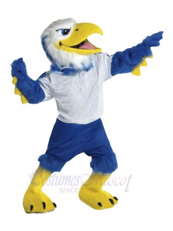 Cool Blue Eagle Mascot Costumes