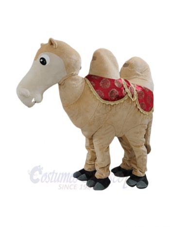 Cute Brown 2 Person Camel Mascot Costume