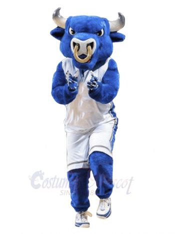 College Blue Bull Mascot Costumes