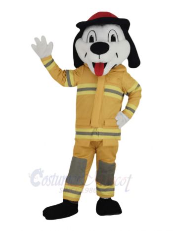 Lovely Fire Dog Mascot Costume Animal