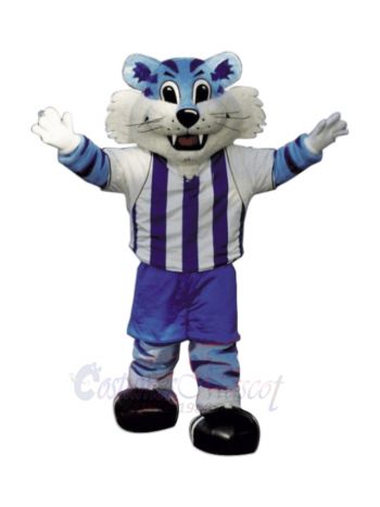 Blue Tiger Mascot Costumes