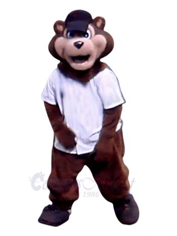 Baseball Brown Bear Mascot Costumes