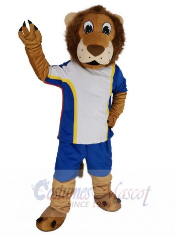 College Sport Lion Mascot Costume Animal