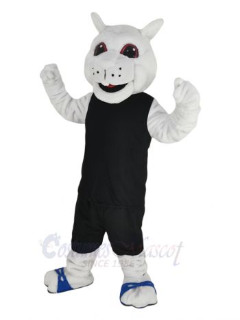 Cute White Squirrel Mascot Costume Animal