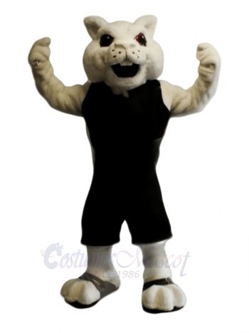 Sporty White Squirrel Mascot Costumes