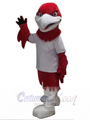 Fierce Red Eagle Mascot Costume Animal