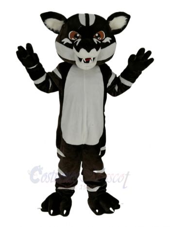 Cute Wildcat Mascot Costume Animal