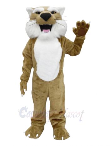 Brown Bobcat Mascot Costumes