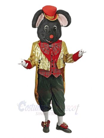 Christmas Gentleman Mouse with Mascot Costumes