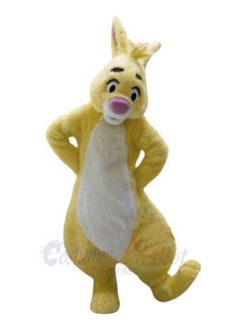 Yellow Rabbit Mascot Costumes