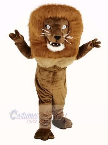 Strong Power Lion Mascot Costume Animal