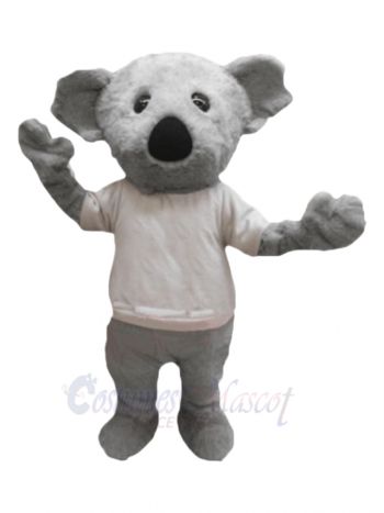 Furry Grey Koala Mascot Costumes