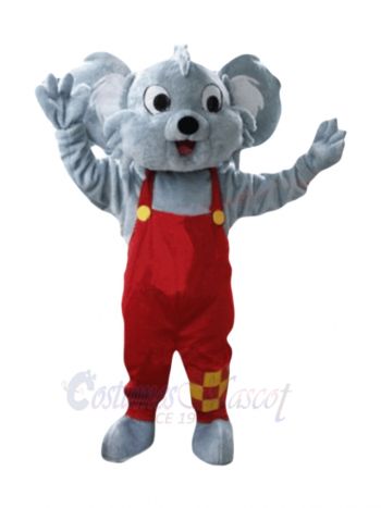 Happy Grey Koala Mascot Costumes