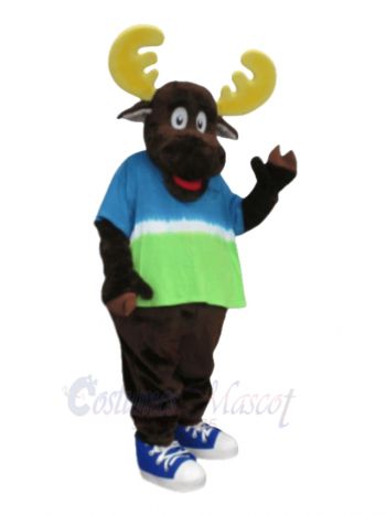 Lightweight Brown Moose Mascot Costumes