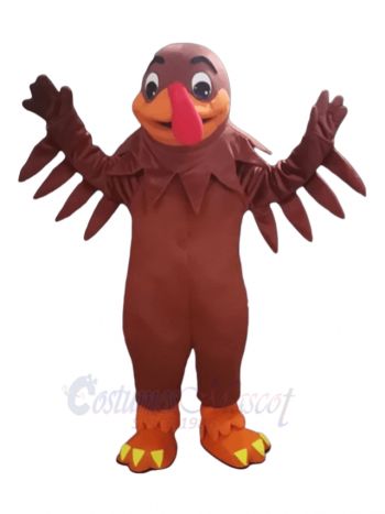 Cute Hokie Bird Mascot Costume Animal